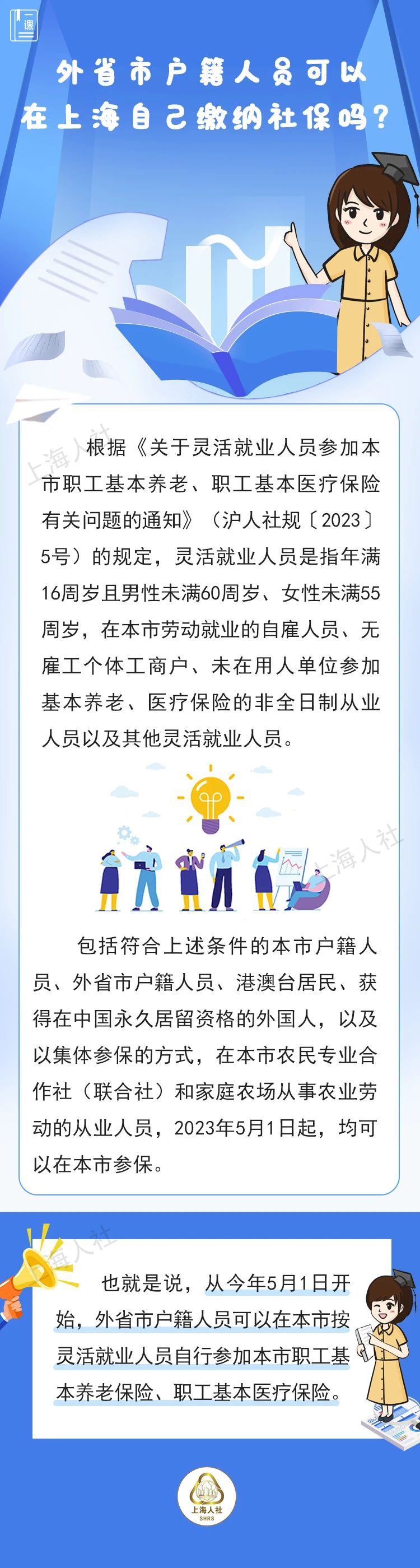 如何在上海轻松缴纳社保，外省市户籍人员也能自己搞定 ！