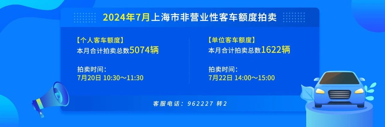 【提示】7月份拍牌下周六举行，警示价92100元